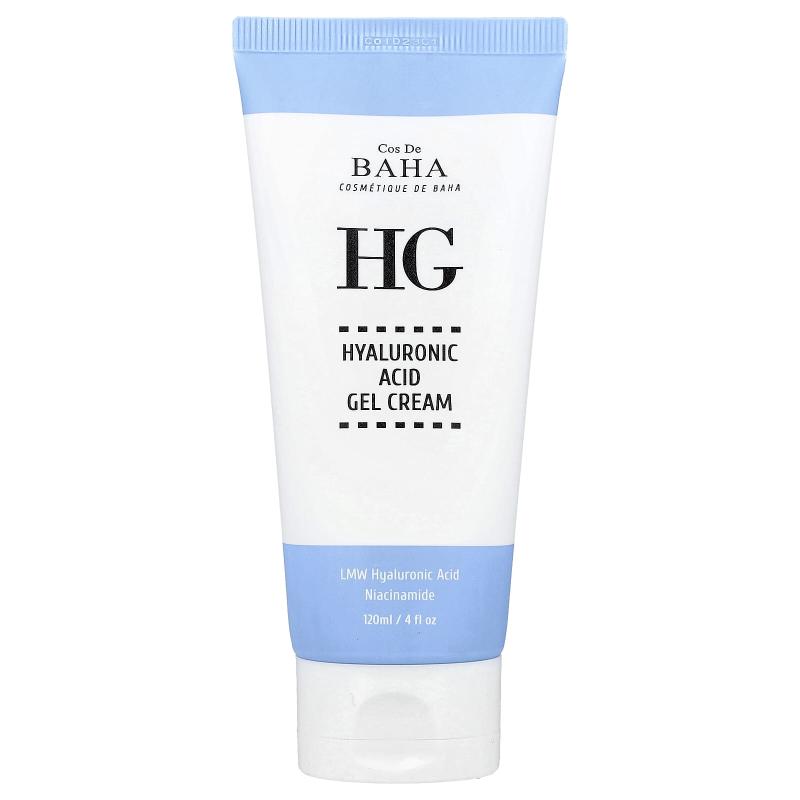 Cos De BAHA, HG، كريم جل حمض الهيالورونيك، 4 أونصة سائلة (120 مل)