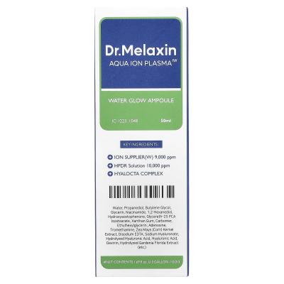 Dr.Melaxin, Aqua Ion Plasma، أمبولة توهج الماء، 1.69 أونصة سائلة (50 مل)