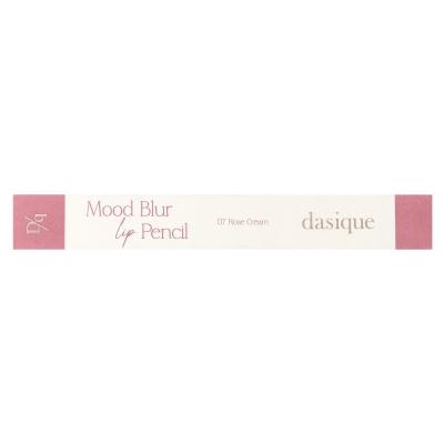 Dasique, Mood Blur Lip Pencil, 07 Rose Cream, 0.03 oz (0.9 g)