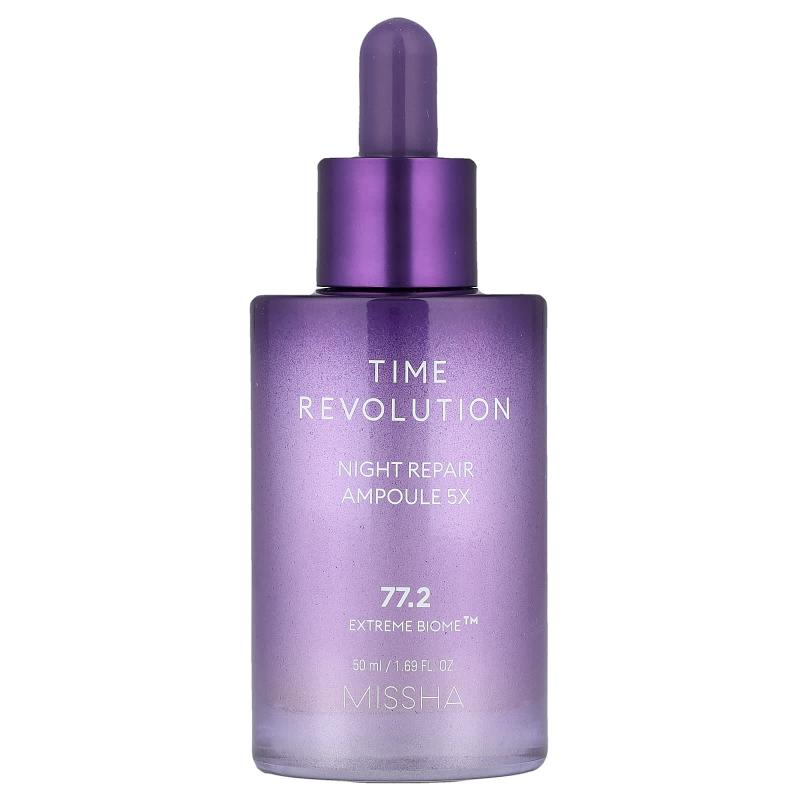Missha, أمبولة الإصلاح الليلي 5X، 1.69 أونصة سائلة (50 مل)