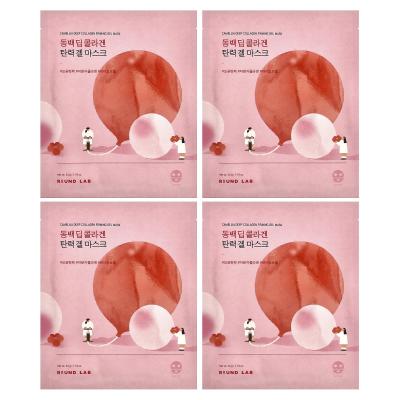Round Lab, Camellia Deep Collagen Firm Gel Beauty Mask, 4 Pack, 1.19 oz (34 g)