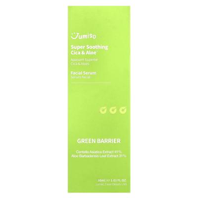 Jumiso, مصل الوجه Super Soothing Cica & Aloe، 1.01 أونصة سائلة (30 مل)