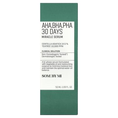 SOME BY MI, AHA, BHA, PHA  30 Days Miracle Serum, 1.69 fl oz (50 ml)