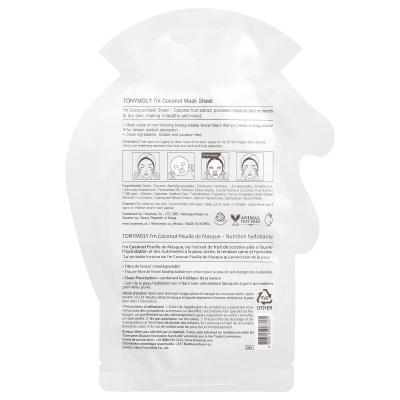 TonyMoly, I'm Coconut، ورقة قناع الجمال المرطب، ورقة واحدة، 0.74 أونصة (21 جم)