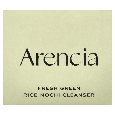 Arencia, منظف موتشي الأرز الأخضر الطازج، 4.23 أونصة (120 جم)
